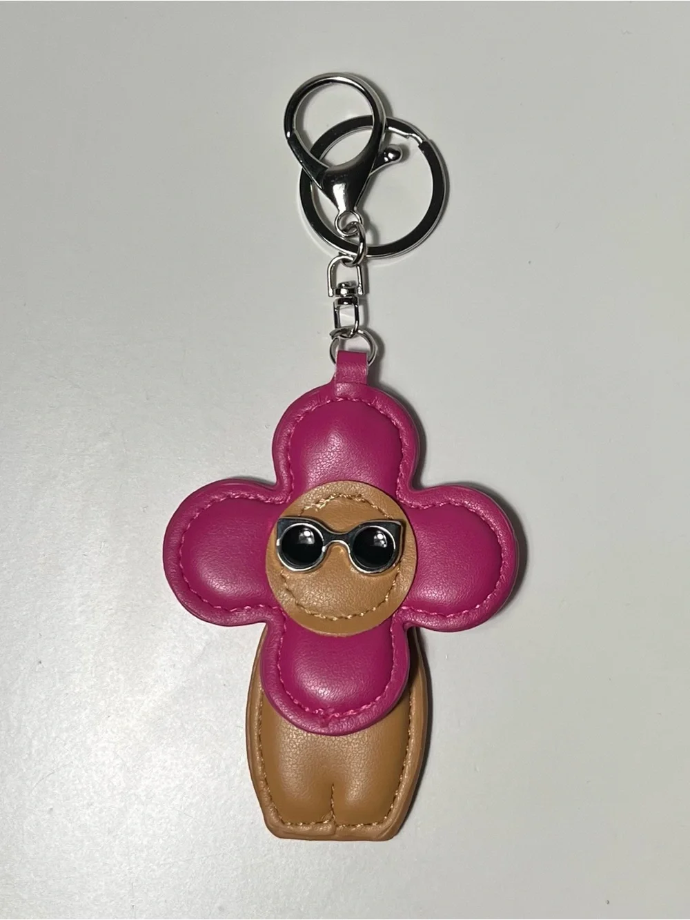 Vivienne Fashionista Plush Flower Petal Doll Bag Charm Keychain Purse Accessory